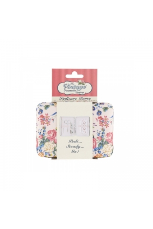Kosmetikos aksesuarai The Vintage Cosmetic Floral Satin